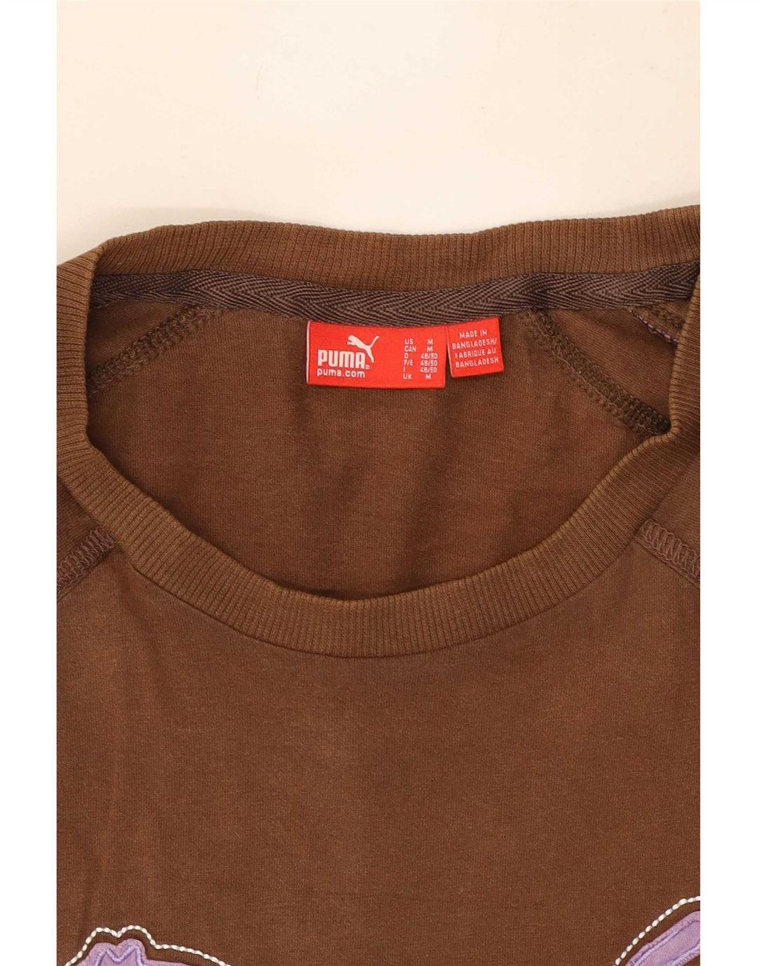 Tricou grafic Puma pentru bărbați Top Medium Brown