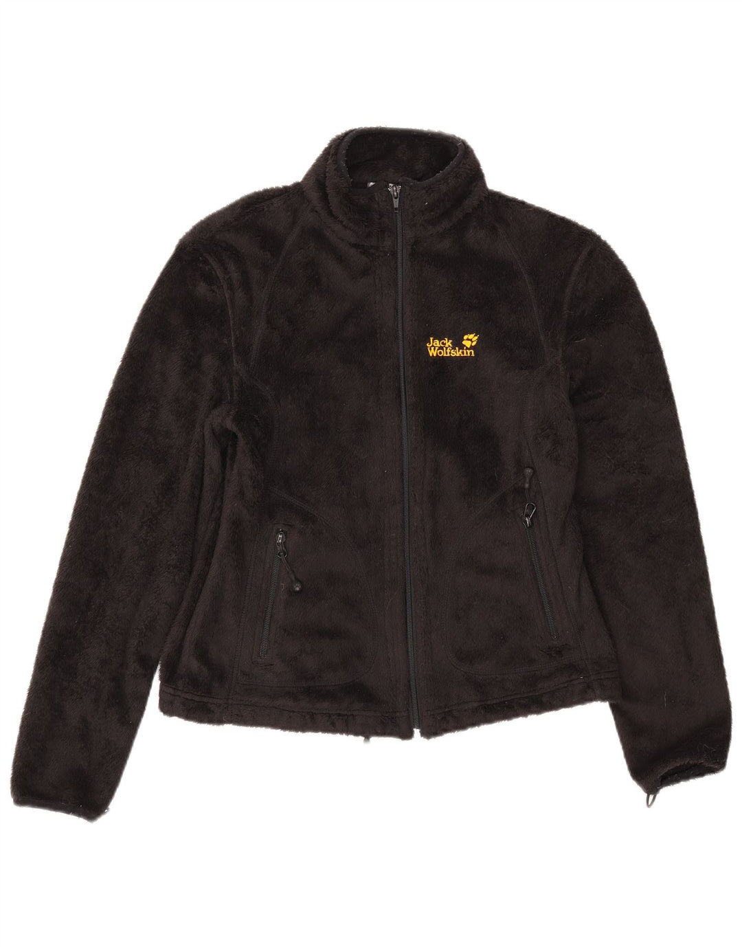 Jack Wolfskin Jachetă polară pentru femei UK 10 Poliester negru mic