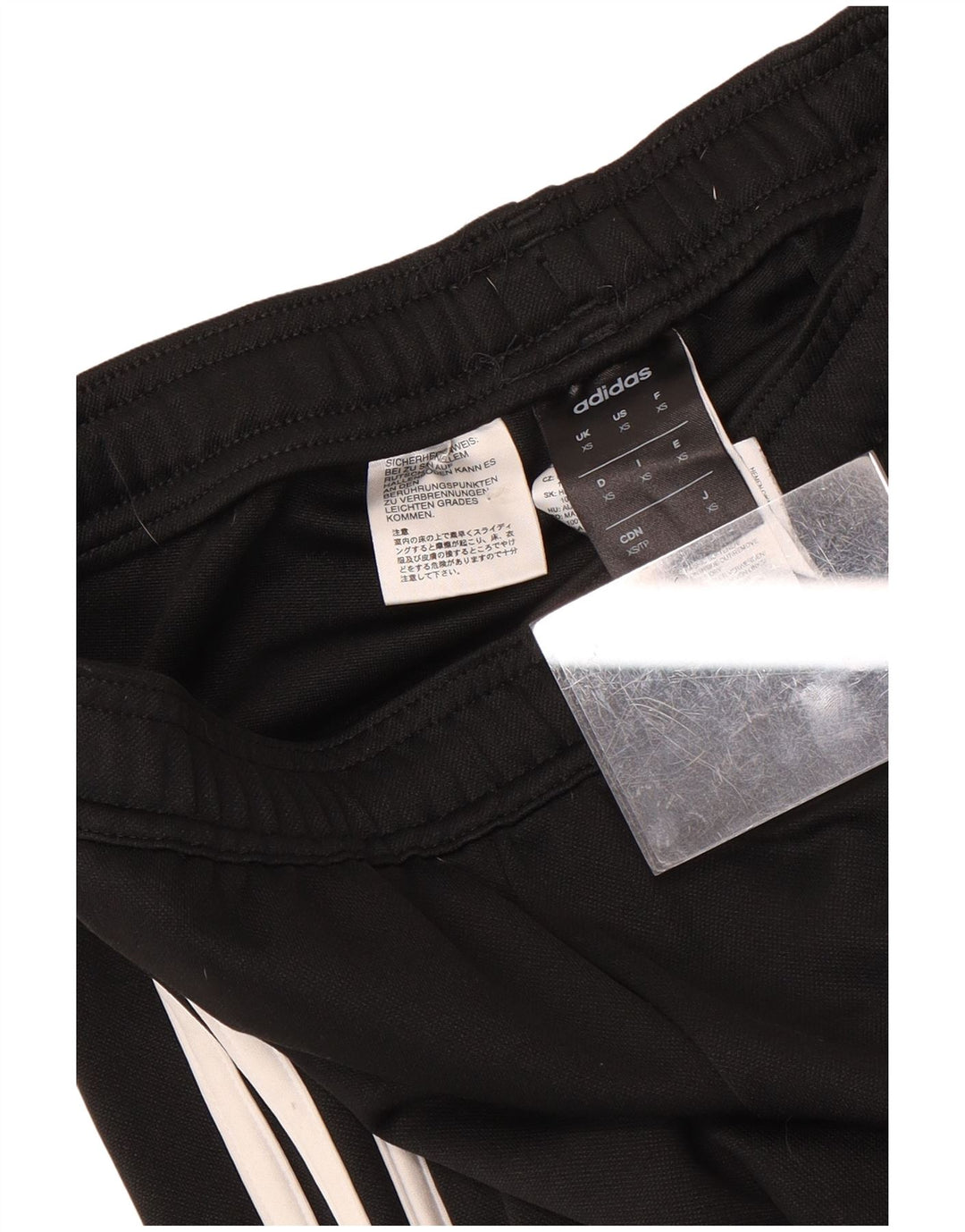 Pantaloni de trening Adidas Climalite pentru bărbați XS poliester negru