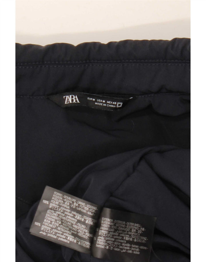 Jachetă Bomber pentru bărbați Zara UK 38 Medium Bleumarin Poliester