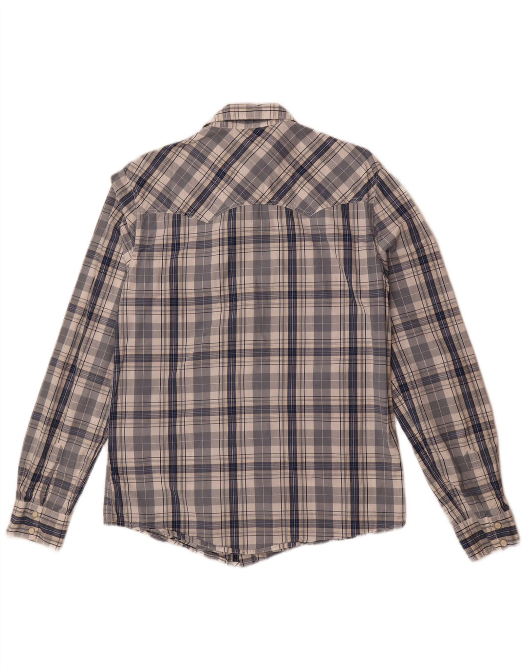Cămașă pentru bărbați Levi's Modern Fit, bumbac cu carouri mediu bleumarin