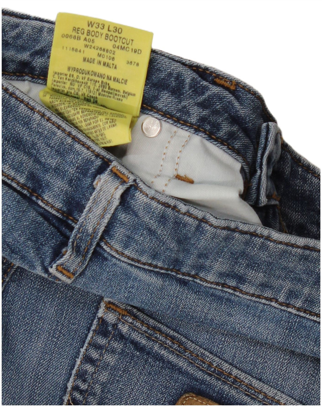 WRANGLER Blugi Bootcut pentru Damă W33 L30 Bumbac Albastru