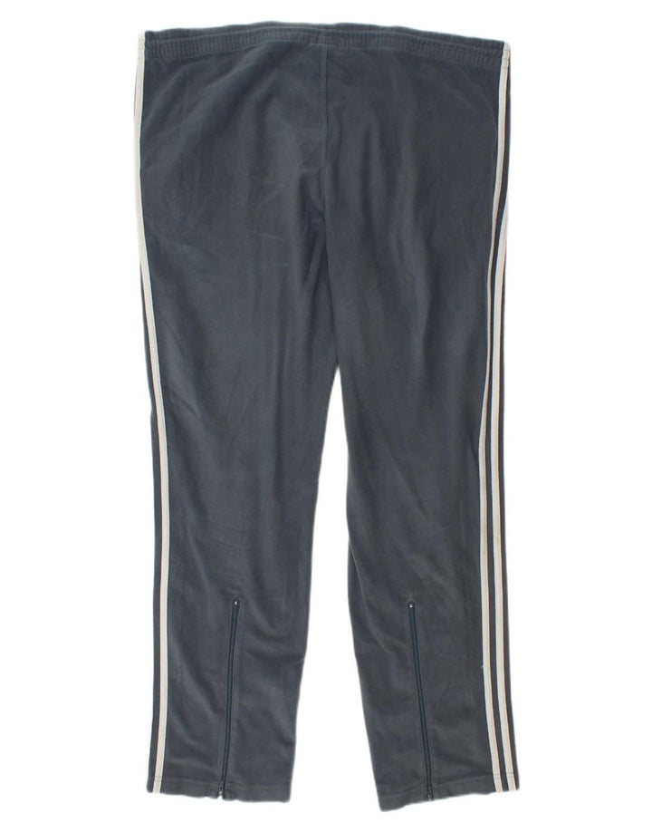 ADIDAS Mens Tracksuit Trousers Large  Grey Polyester