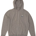 Pulover NIKE pentru bărbați, cu fermoar, din bumbac cu pete mici, gri
