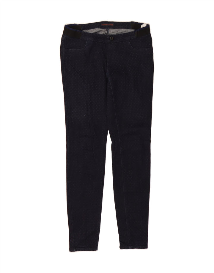 TRUSSARDI Womens Skinny Jeans Medium W28 L30 Black Spotted Vintage Trussardi and Second-Hand Trussardi from Messina Hembry 