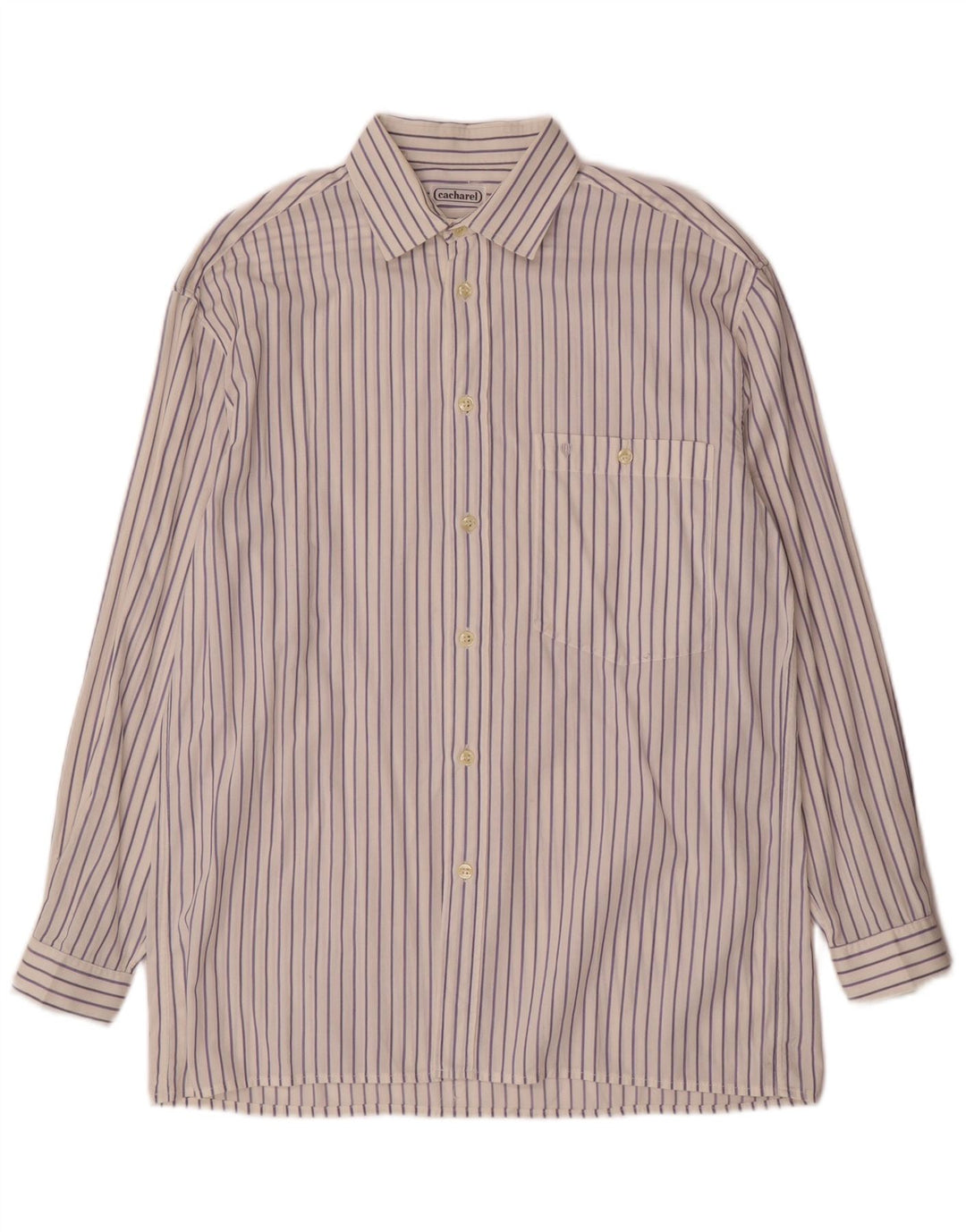 Cămașă Bărbați CACHAREL Mărimea 15 3/4 40 Mediu Alb Dungat