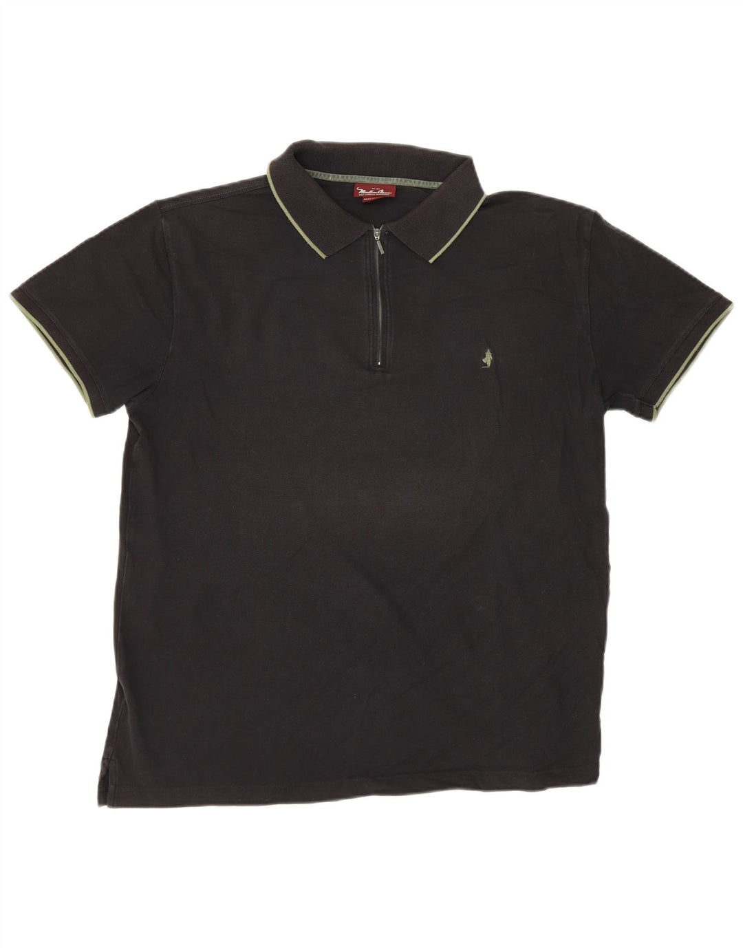 Tricou polo Marlboro Classics pentru bărbați 3XL, bumbac negru