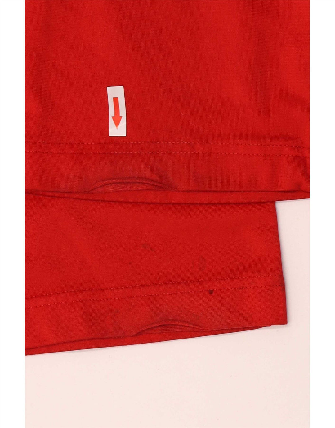 Pantaloni de trening Adidas pentru bărbați, poliester roșu mediu