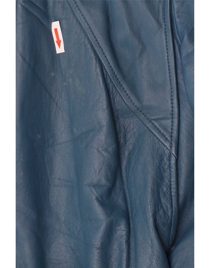 Jachetă de piele Chagall pentru femei IT 44 Medium Blue