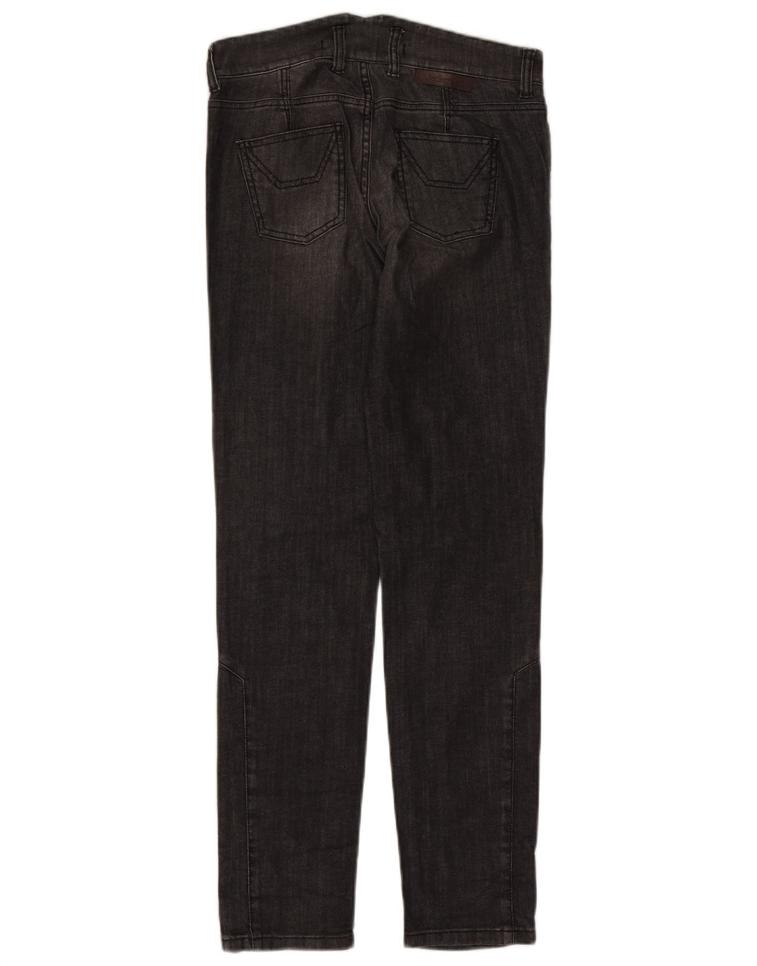 Blugi subțiri pentru femei Jeckerson W27 L29 bumbac negru
