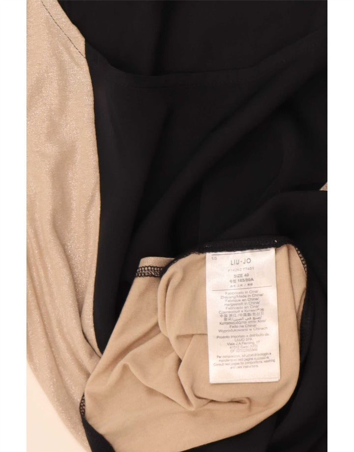 Vestă Liu Jo pentru femei IT 40 Small, negru, poliester color bloc
