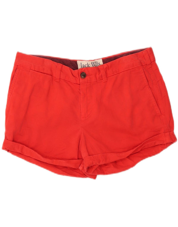 Pantaloni scurti chino Jack Wills pentru femei UK 12 Medium W32 Red