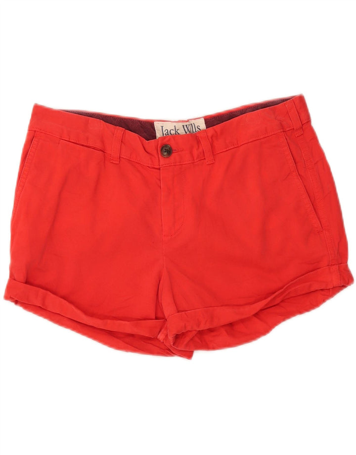 Pantaloni scurti chino Jack Wills pentru femei UK 12 Medium W32 Red