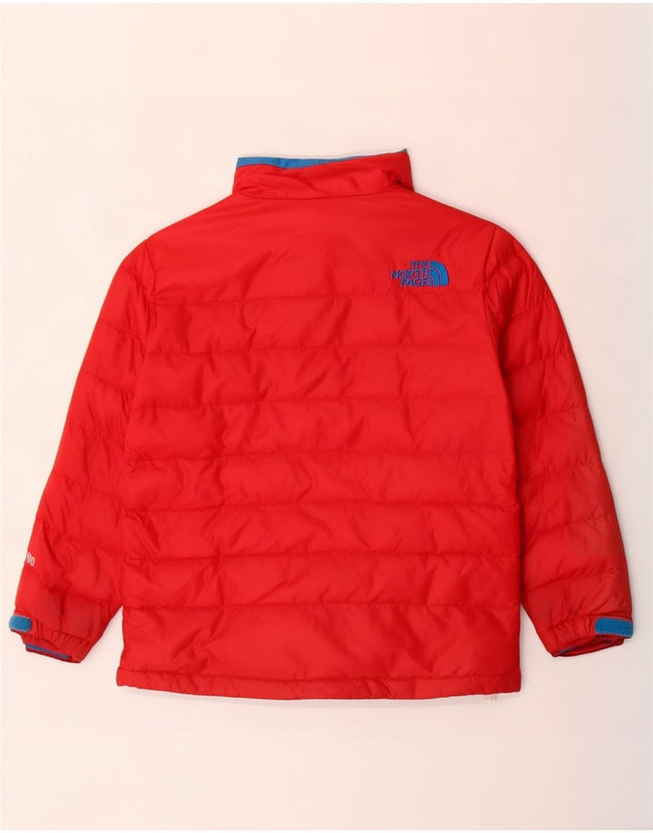 Jachetă căptușită pentru băieți The North Face 7-8 ani, roșu mic