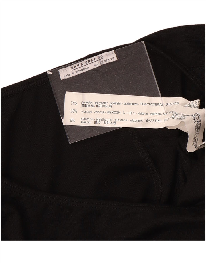 Body Zara pentru femei cu mâneci 3/4 UK 12 Poliester mediu negru