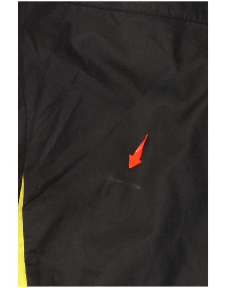 Jachetă de trening ADIDAS pentru băieți, 11-12 ani, nailon color bloc negru