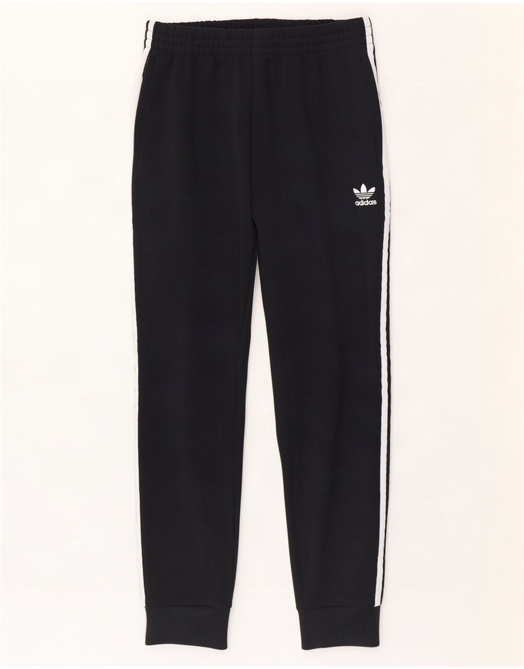 Pantaloni de trening Adidas pentru bărbați Joggeri poliester mediu negru