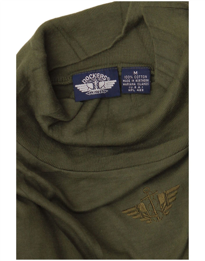 Top pentru femei Dockers cu mânecă lungă UK 14 Medium Khaki Bumbac