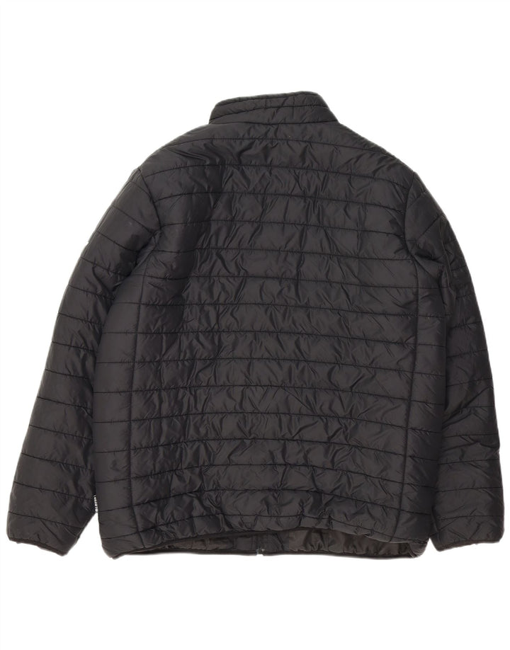LOTTO Mens Padded Jacket UK 42 XL Navy Blue Polyamide