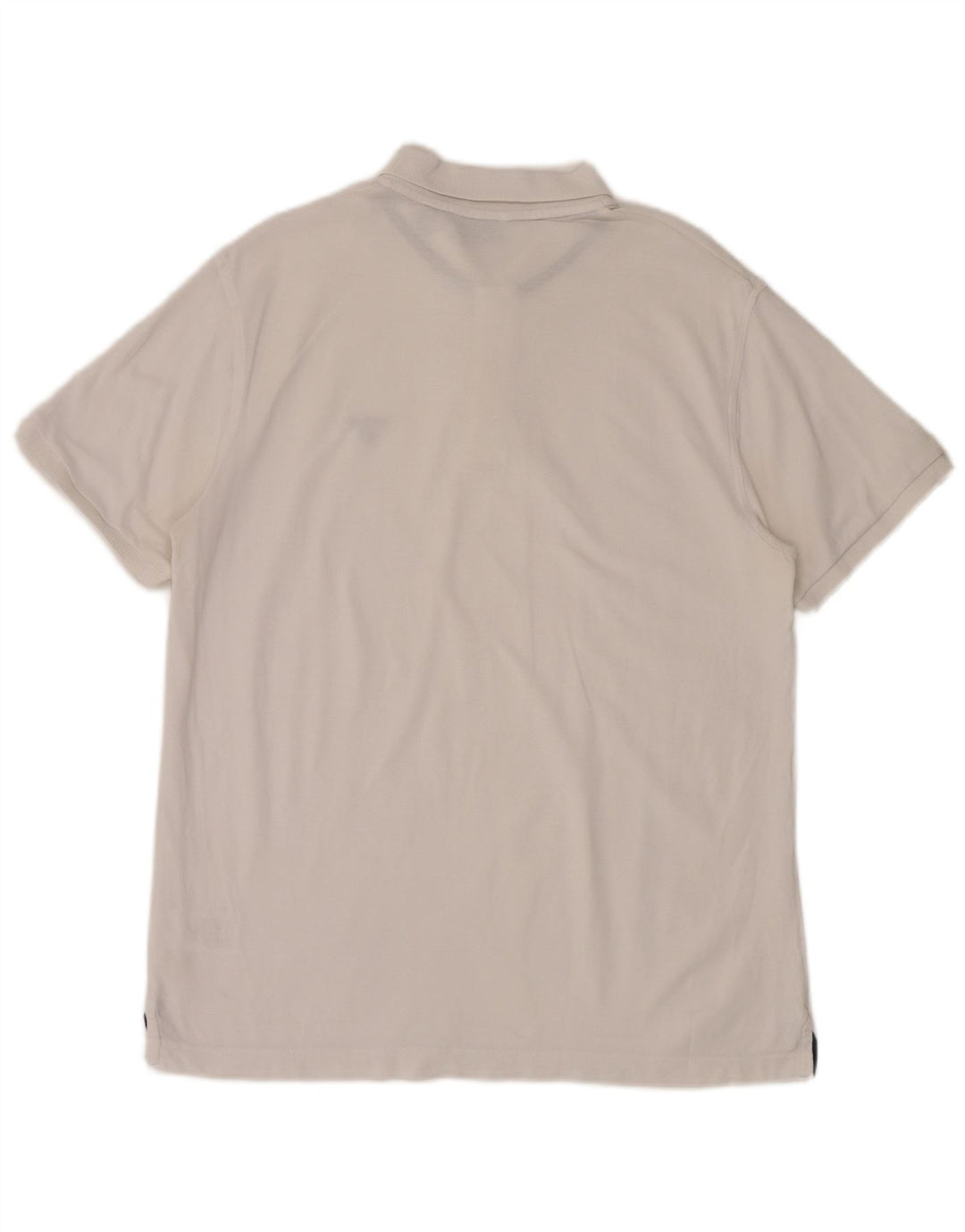 Tricou polo pentru bărbați Gant, mare, alb, din bumbac