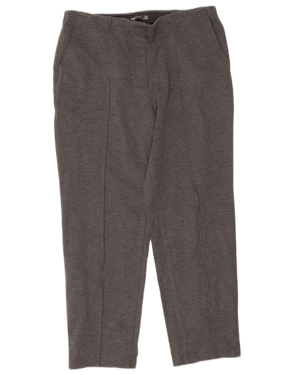 Pantaloni chino drepti pentru femei Marks & Spencer UK 16 Large W32 L27 Gri