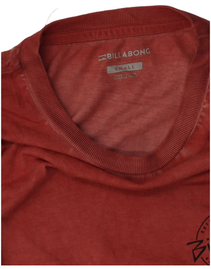 Tricou pentru bărbați Billabong Top mic din bumbac roz