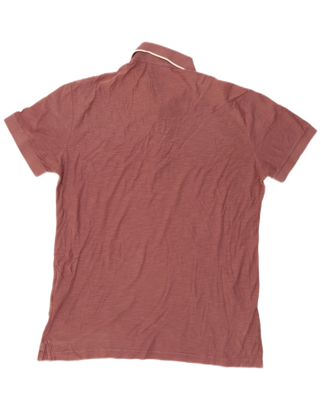Cămașă polo Brooksfield pentru bărbați IT 52 Large Maroon Cotton Classic