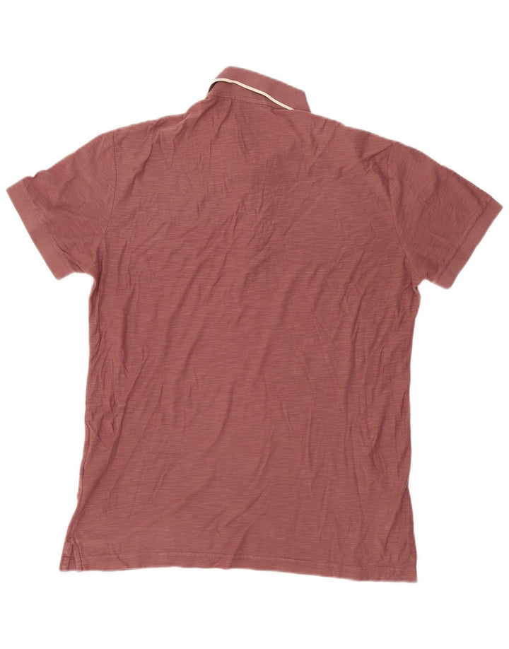 Cămașă polo Brooksfield pentru bărbați IT 52 Large Maroon Cotton Classic