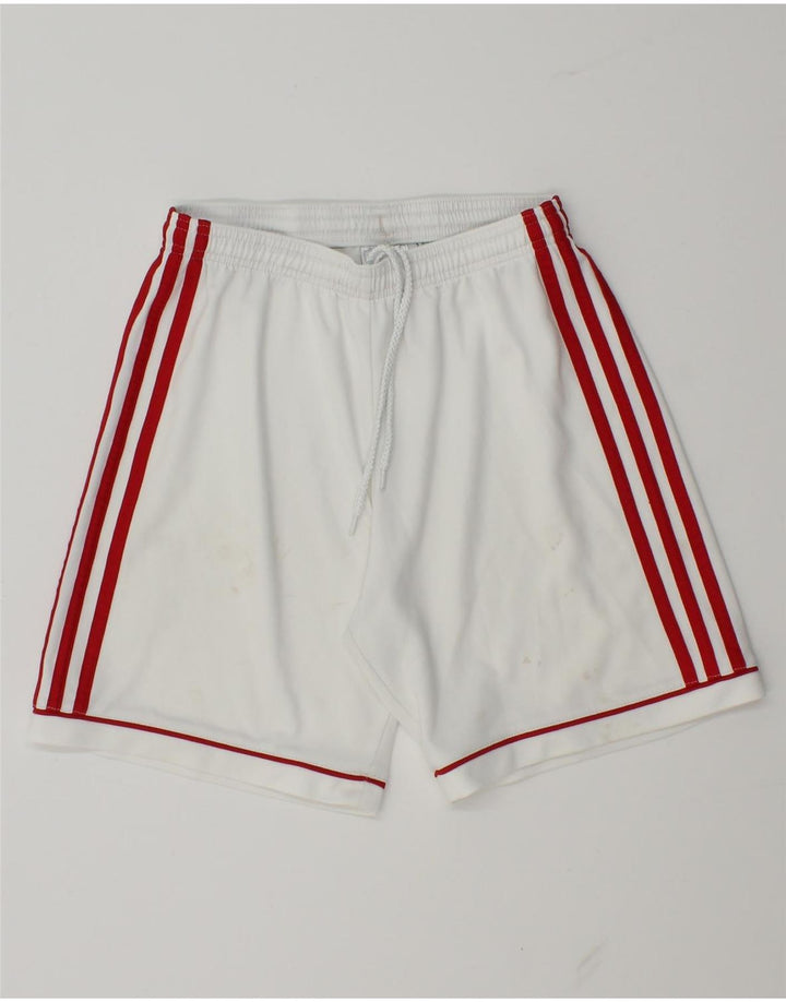 Pantaloni scurți sport pentru bărbați Adidas Climalite XS poliester alb