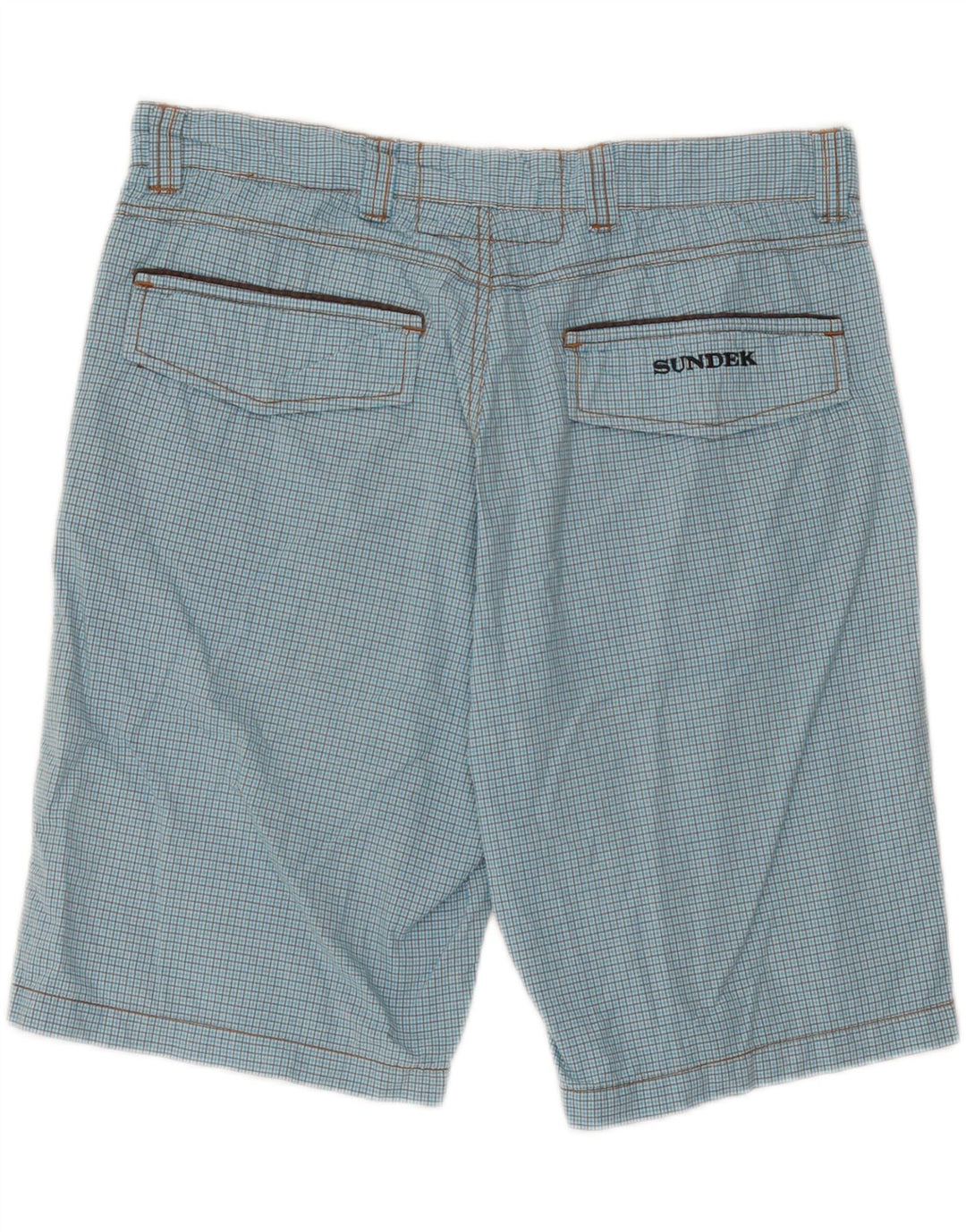 Sundek pantaloni scurți chino pentru bărbați W33, mare, albastru, din bumbac