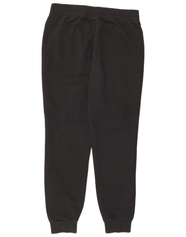 Pantaloni de trening Adidas pentru femei Joggeri UK 12/14 Bumbac mediu negru