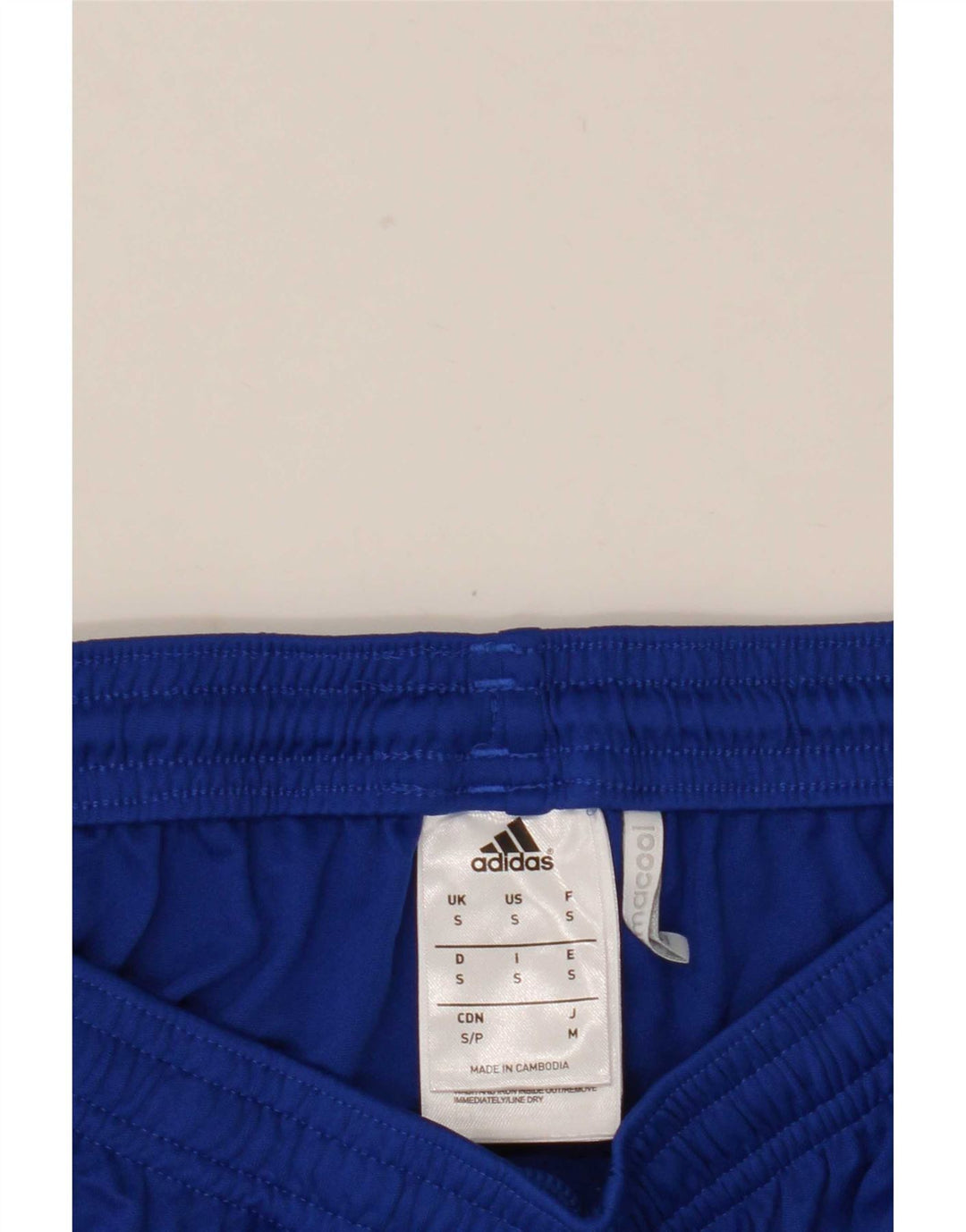 Pantaloni scurți sport pentru bărbați Adidas Climacool, poliester, albastru mic