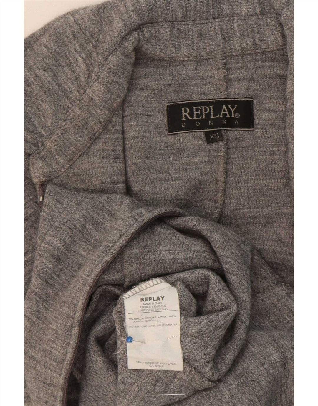 Salopetă pentru femei Replay UK 4 XS Gri acrilic