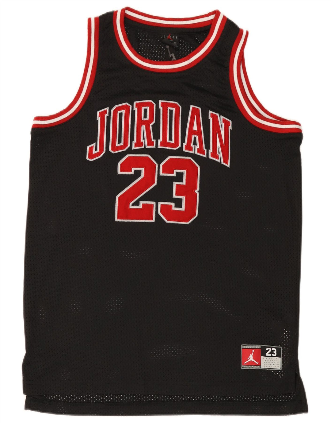 Vesta cu grafică Jordan Boys Top 13-14 ani XL Poliester negru