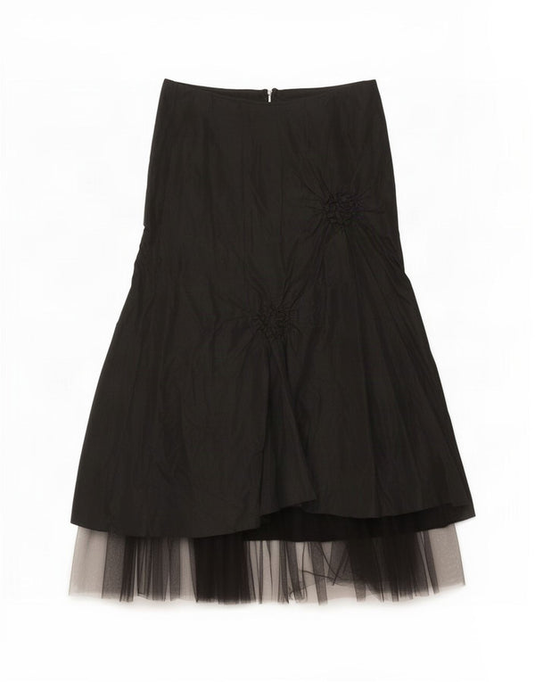 Fustă A-Line pentru femei Steilmann UK 14 Medium W30 Negru