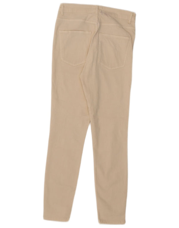 Blugi skinny de damă Zara EU 42 Large W32 L27 Bej