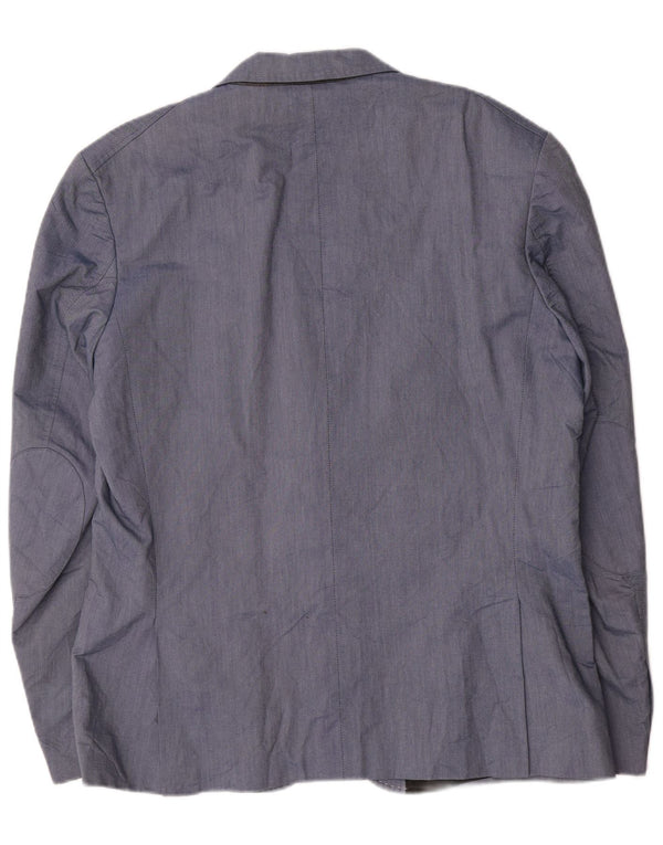 Jack & Jones Jachetă pentru bărbați cu 2 nasturi IT 56 3XL Bumbac albastru