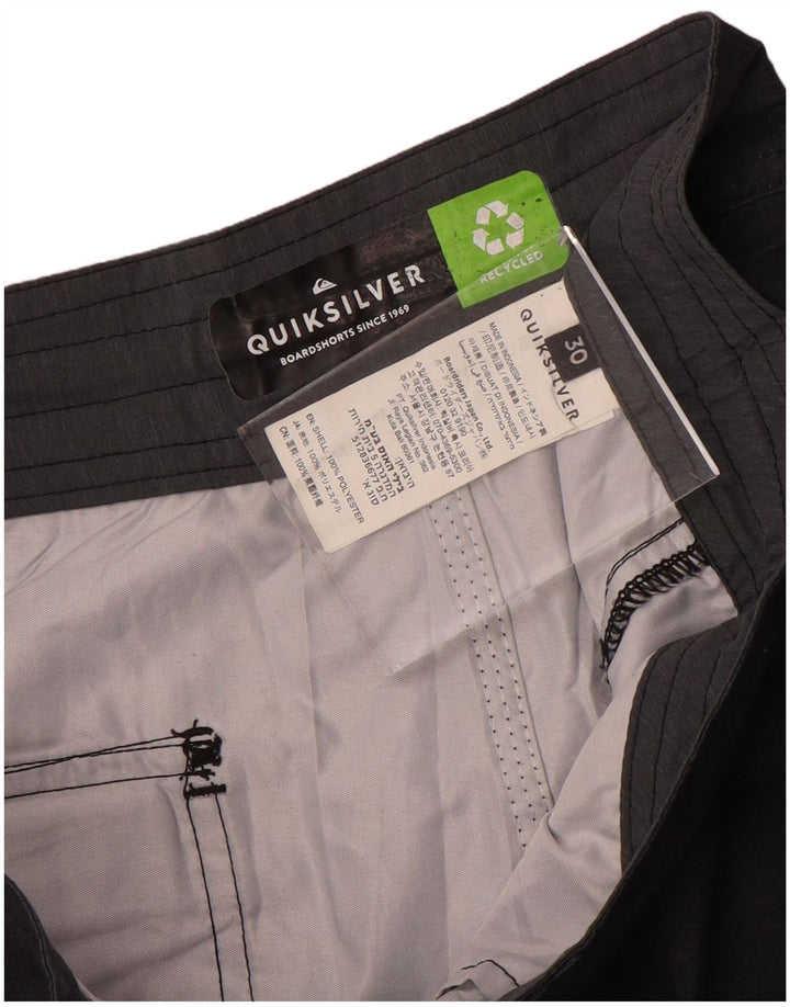 Pantaloni scurți de înot grafic Quiksilver pentru bărbați, medii, multicolori, în dungi