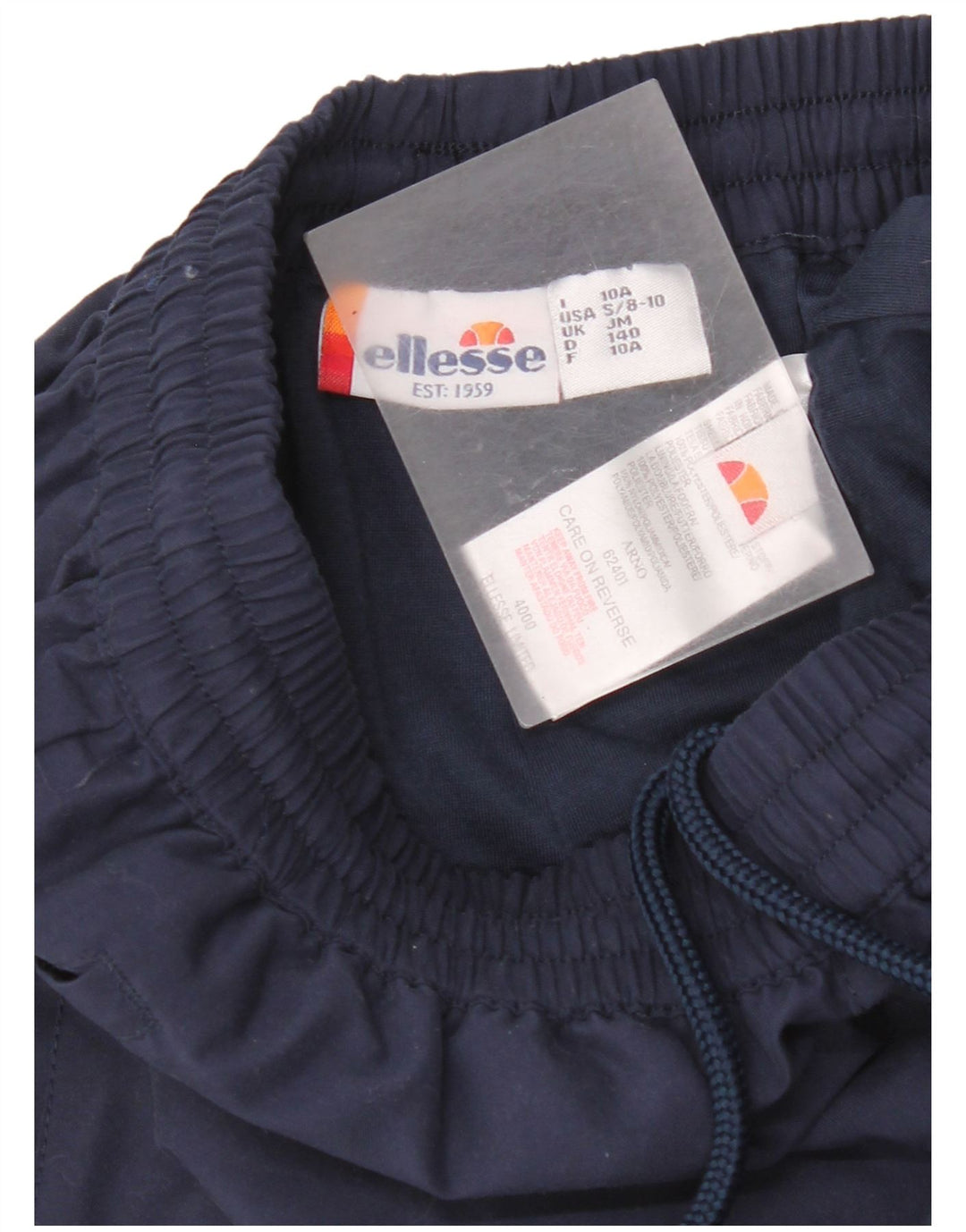 Pantaloni de trening Ellesse pentru fete 9-10 ani poliester bleumarin