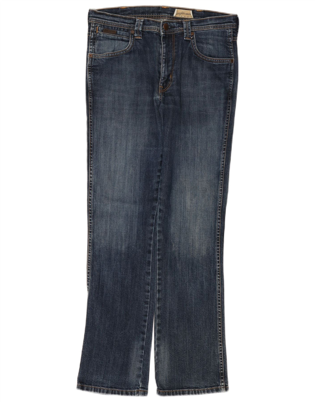 Blugi drepti elastici Wrangler pentru bărbați Arizona W31 L32 bumbac bleumarin