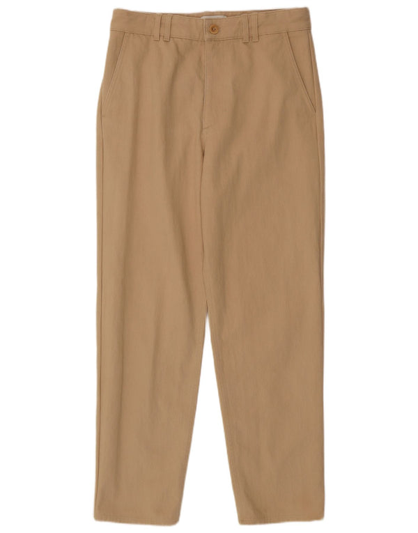 Pantaloni chino drepți Cos pentru femei EU 38 Medium W28 L29 Bej Bumbac