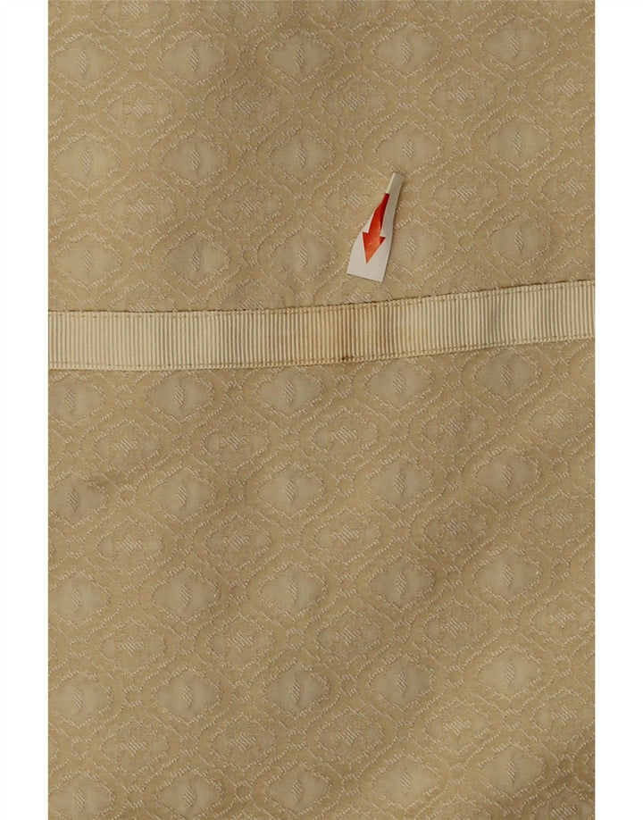 Fusta Awear pentru femei UK 12 Medium W30 Bej Poliester geometric