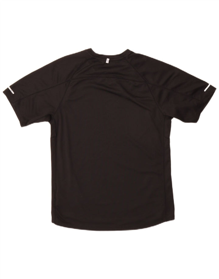 Tricou Nike Dri Fit pentru bărbați Top Mediu Negru Poliester