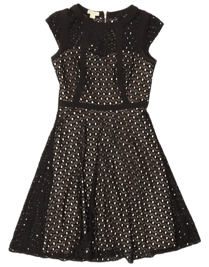 Rochie A-Line pentru femei Monsoon UK 10 Nylon negru mic