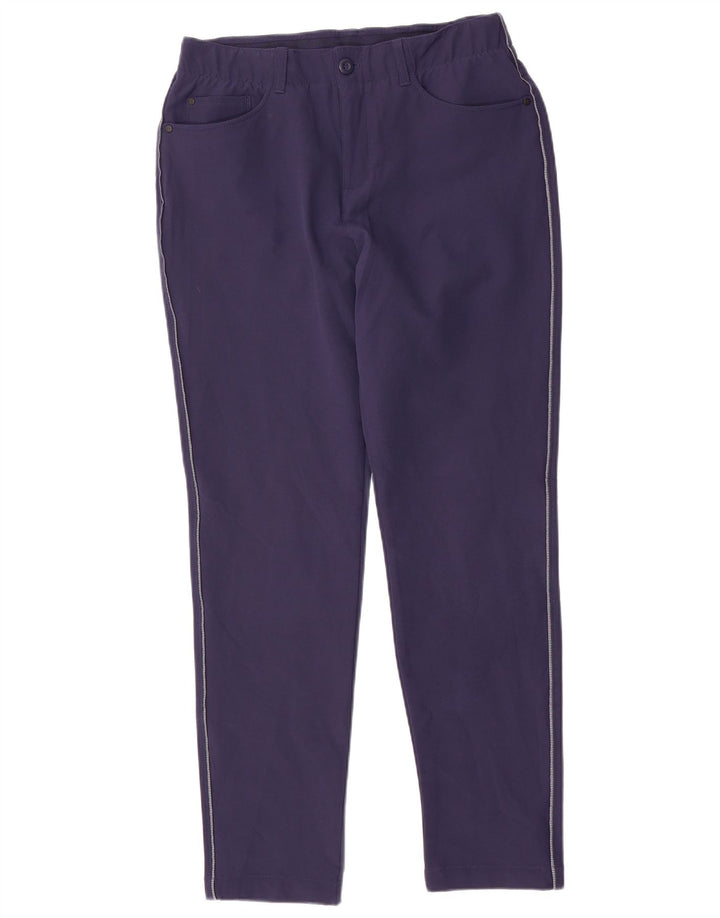 Pantaloni casual subțiri pentru femei Under Armour US 8 Medium W32 L31 Bleumarin