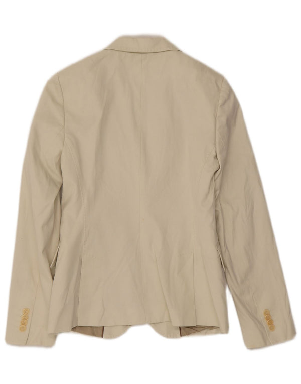 Blazer Massimo Dutti pentru bărbați, cu 2 nasturi, EU 38, bumbac alb, mic