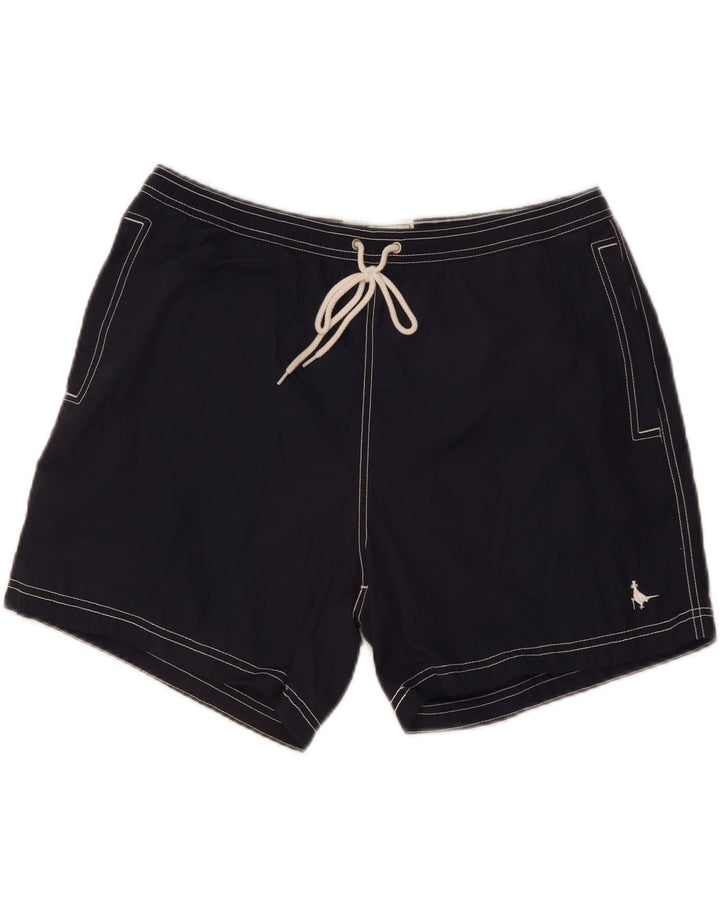 JACK WILLS Pantaloni scurți de baie pentru bărbați, mari, albastru, bumbac