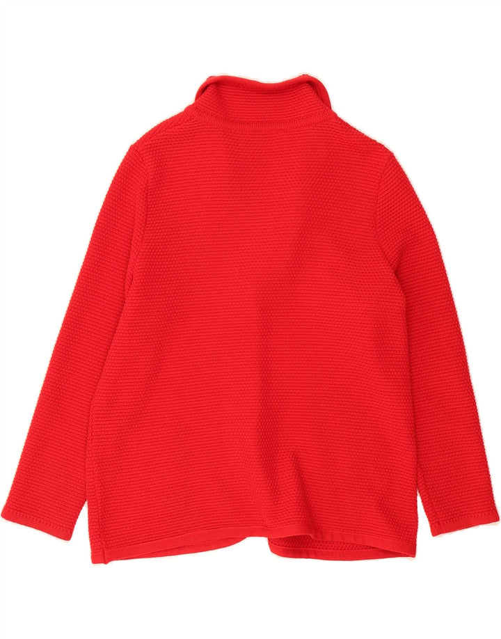 ASPA Womens Cardigan Sweater UK 14 Medium Red Vintage Aspa and Second-Hand Aspa from Messina Hembry 