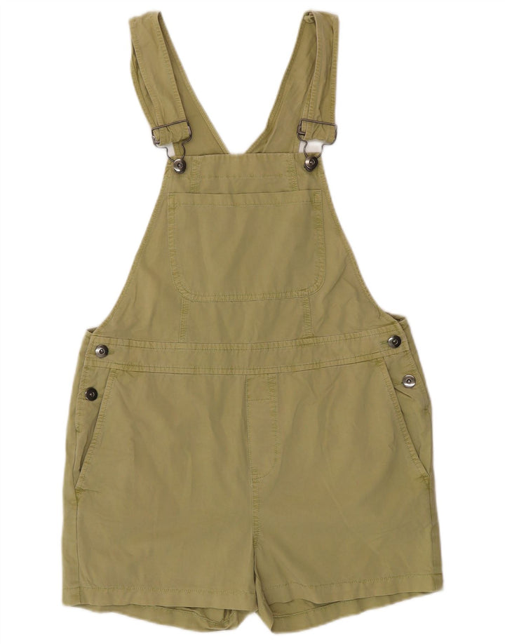 Pantaloni scurti salopete pentru femei VINTAGE Medium W34, bumbac verde