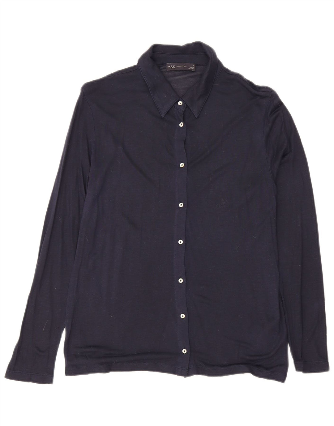 Cămașă pentru femei Marks & Spencer UK 10 Small Bluemarin Viscose